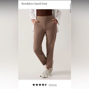 ATHLETA Brooklyn lined pants